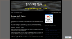 Desktop Screenshot of angrystan.com